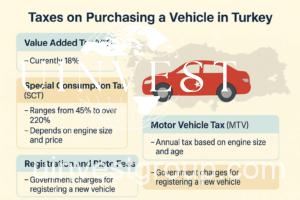 Taxes on purchasing a vehicle in Turkey