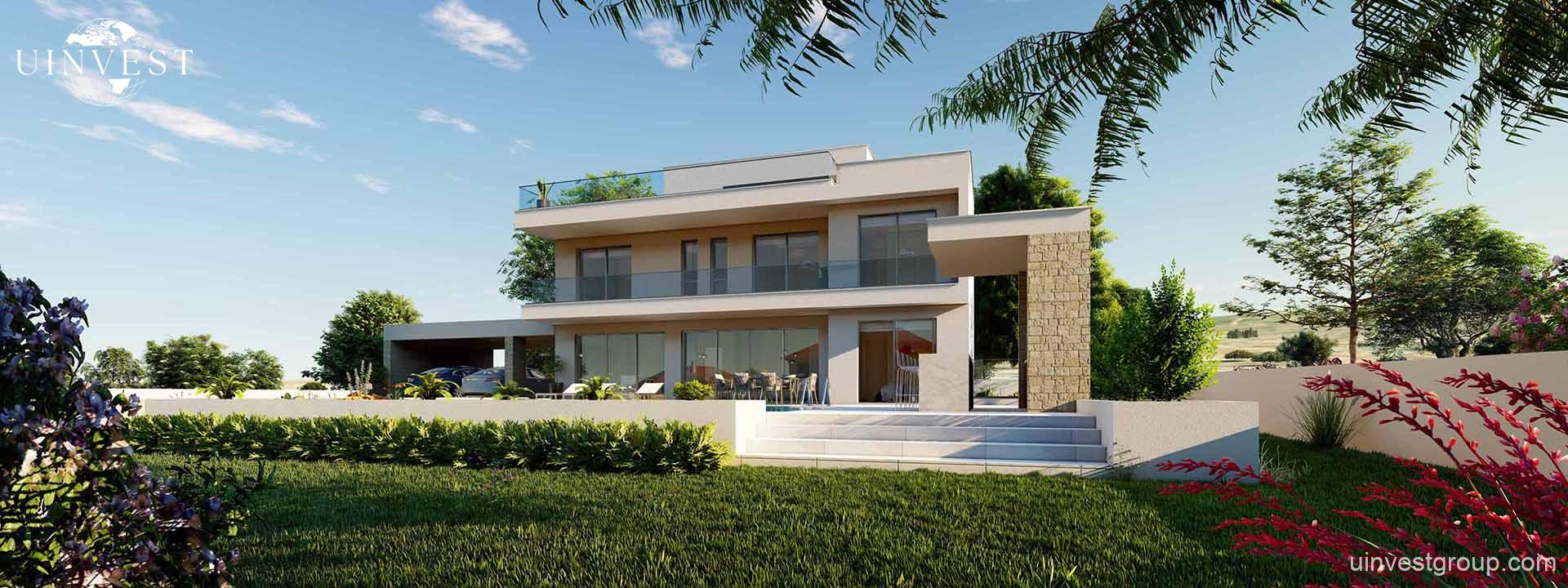 Sea caves-4 BEDROOM VILLA FOR SALE IN PEYIA, PAPHOS