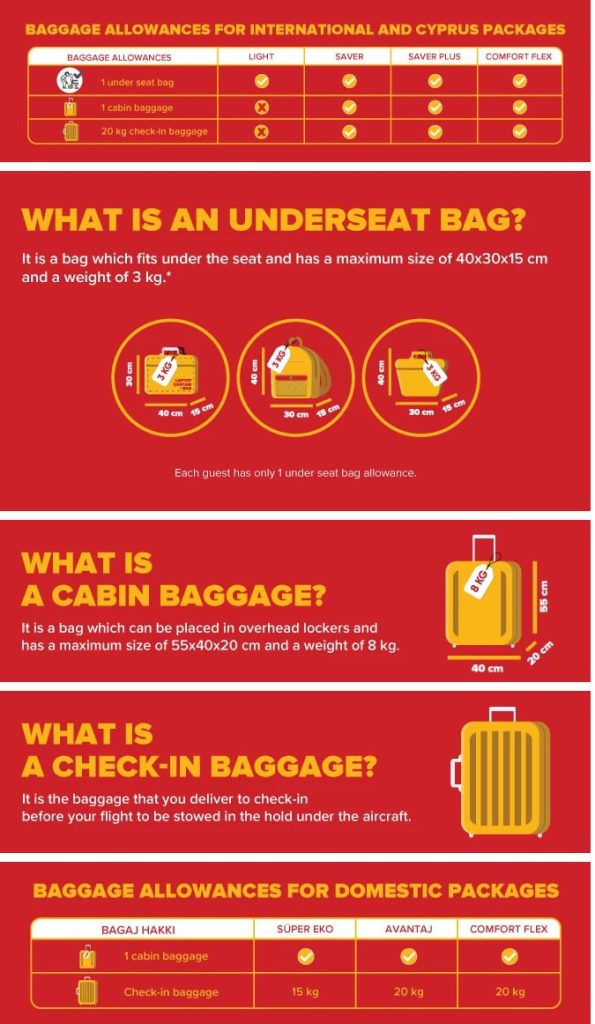 Pegasus Airlines Updates Fare Structure: New Names, Fewer Carry-On Bags