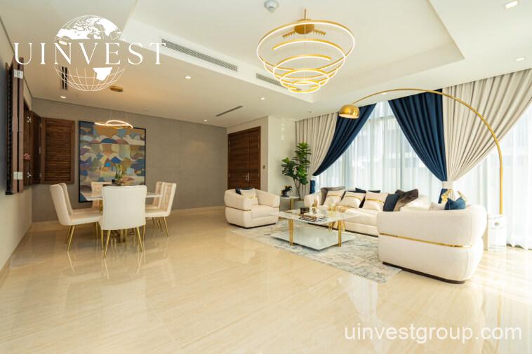 Exterior view of Eleganz by Danube – modern residential tower in JVC Dubai