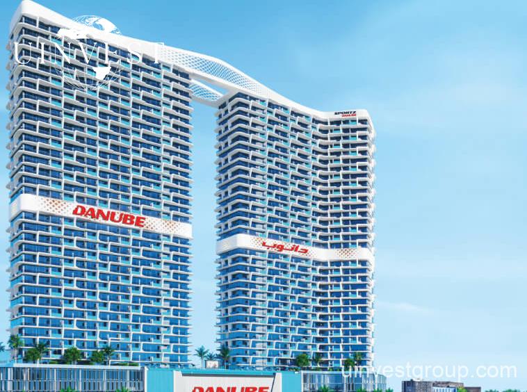 Sportz by Danube Dubai twin‑tower residences