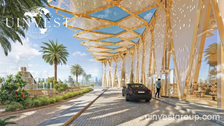 Timez by Danube in Dubai – Twin-tower convertible apartments with modern amenities and Golden Visa eligibility in Dubai Silicon Oasis