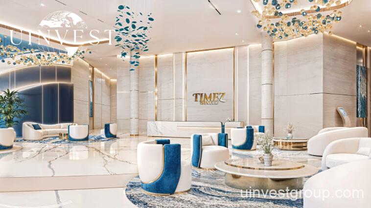 Timez by Danube in Dubai – Twin-tower convertible apartments with modern amenities and Golden Visa eligibility in Dubai Silicon Oasis