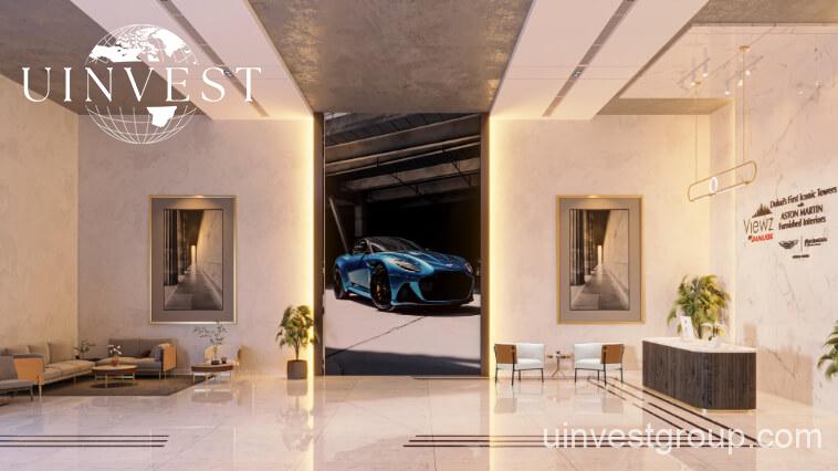 Viewz by Danube in Dubai – Aston Martin-designed twin towers with sky villas, private pools, and luxury apartments in Jumeirah Lake Towers