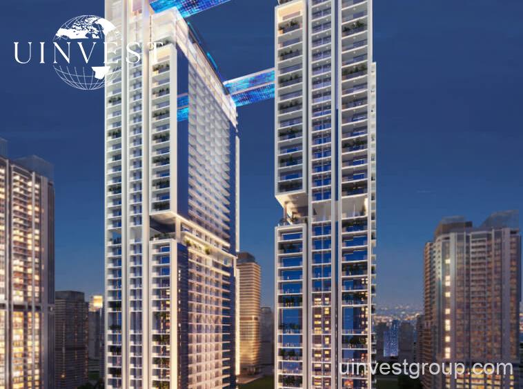Viewz by Danube in Dubai – Aston Martin-designed twin towers with sky villas, private pools, and luxury apartments in Jumeirah Lake Towers