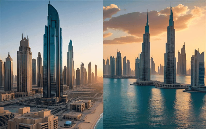 Downtown vs Marina Dubai
