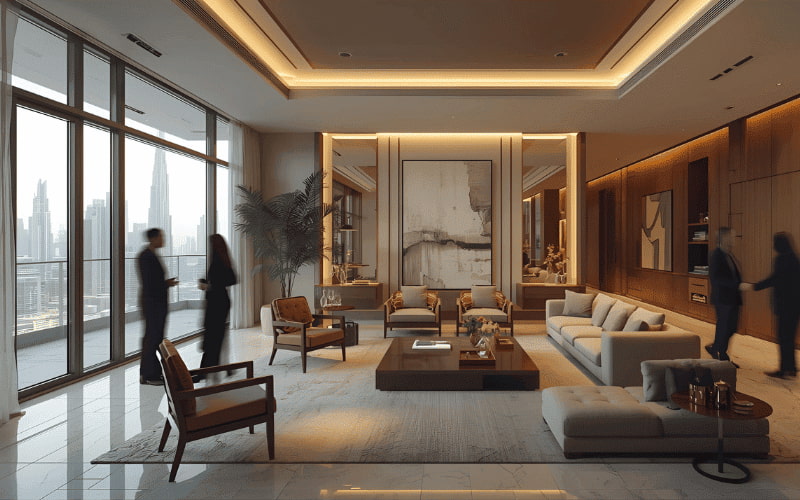 dubai apartment price per square meter