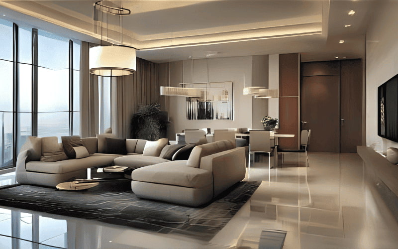 dubai apartment price per square meter