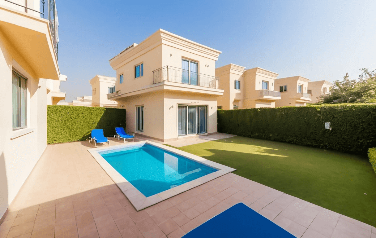 Cozy 2 Bedroom Villa in Dubai with private garden