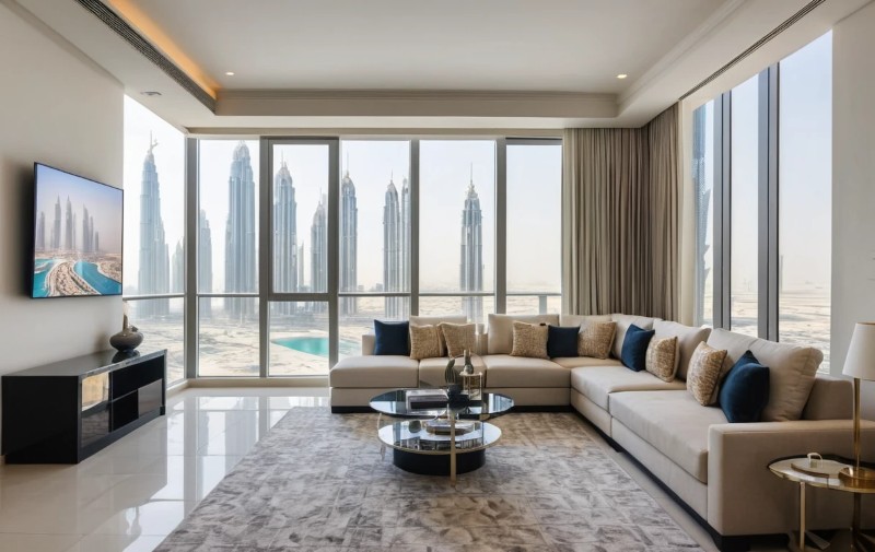 Elegant 2-bedroom with Dubai Fountain view
