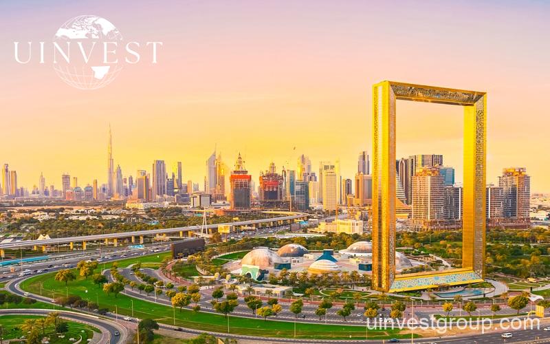 dubai frame best view
