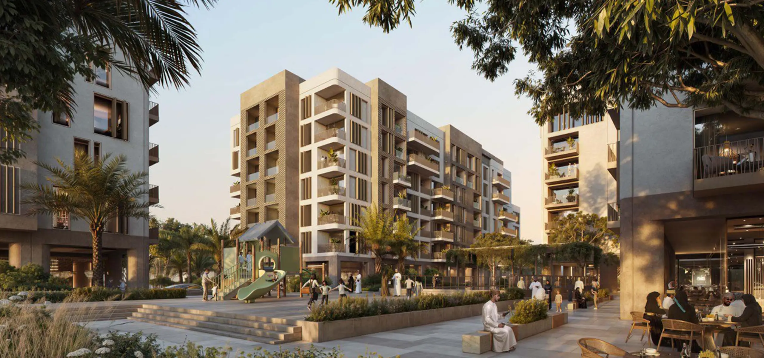 Freehold apartment building at Wadi Zaha by Al Ahly Sabbour, Al Seeb, Oman