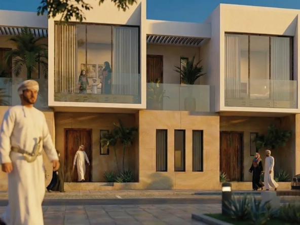 Street lifestyle scene at Hay Al Wafa, Sultan Haitham City