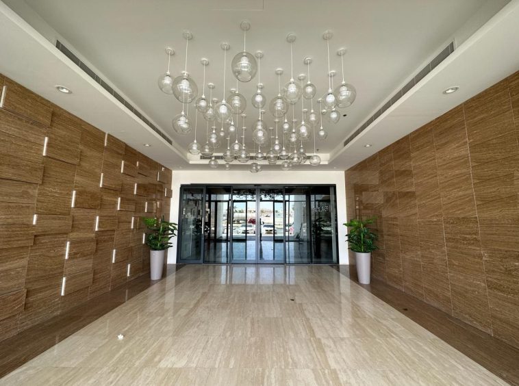 Lobby entrance corridor at The Pearl Muscat Hills
