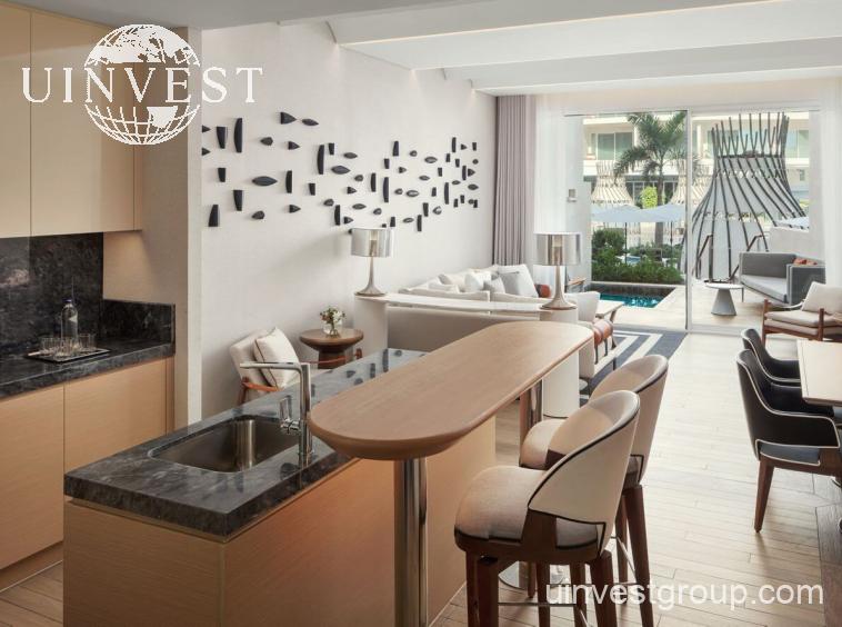 Coral one-bedroom duplex residence at The St. Regis Al Mouj Muscat Resort