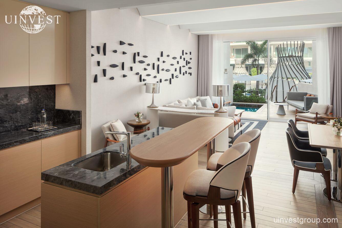 Coral one-bedroom duplex residence at The St. Regis Al Mouj Muscat Resort