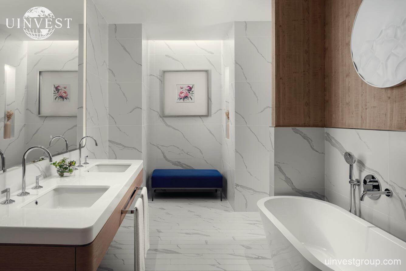 Deluxe Sea View King bedroom at The St. Regis Al Mouj Muscat Resort