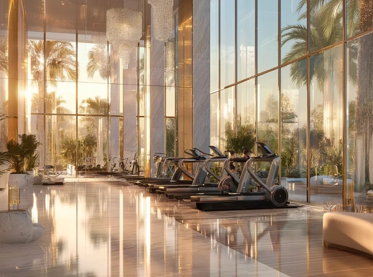 Fitness studio at Vistal By Victoria Swarovski, Al Mouj