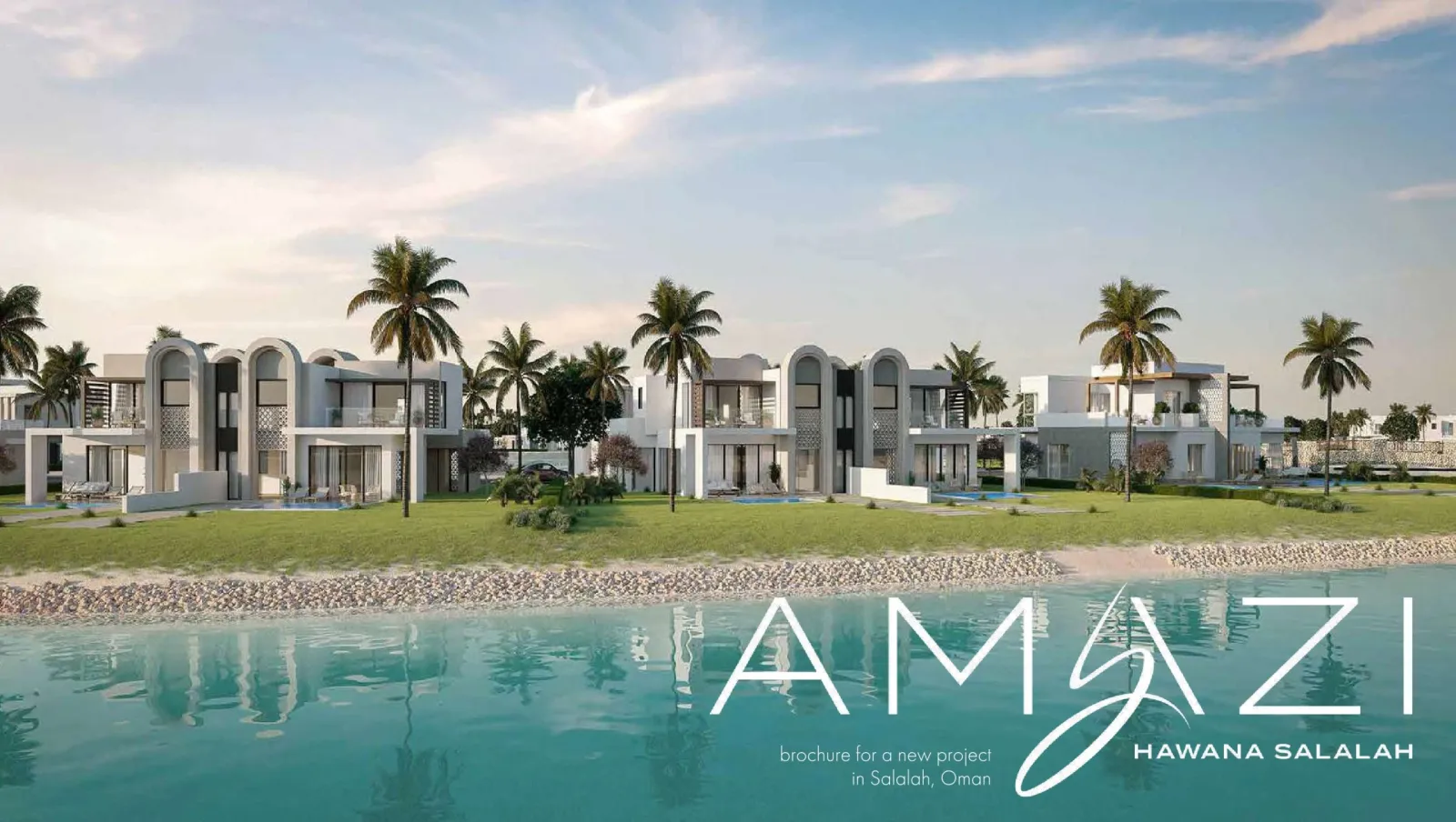 Amazi Hawana Salalah Oman - beachfront villas on the lagoon