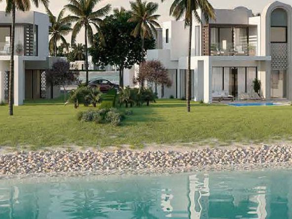 Lubana Island - waterfront villas on the lagoon