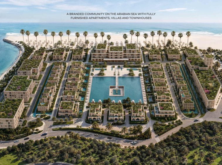 Mira Ocean Estates - aerial masterplan of the community