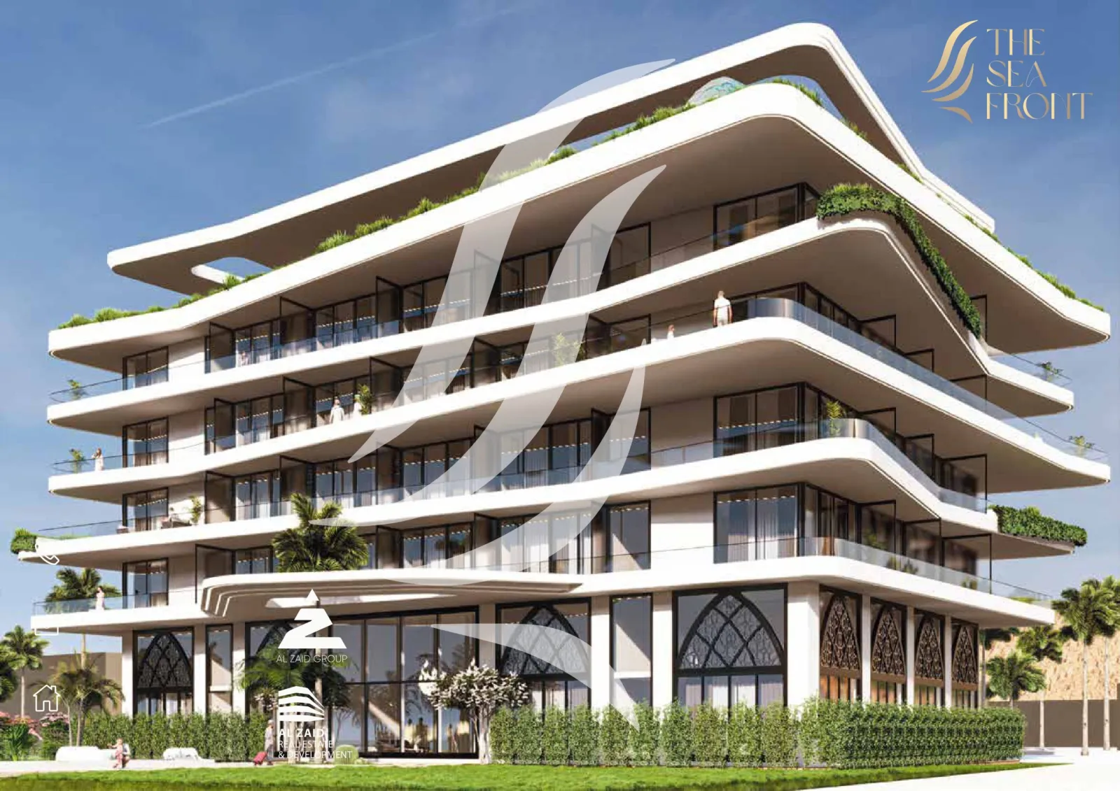 The Sea Front Residences Taqah Oman - beachfront exterior