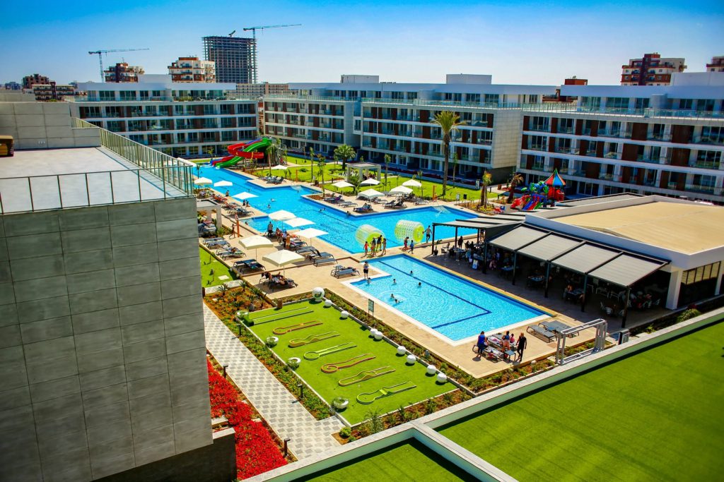 Courtyard Long Beach Iskele exterior render