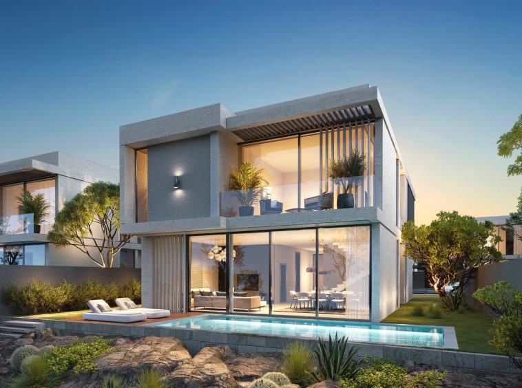 Fairway Villas at AIDA Oman: villa with pool (render)