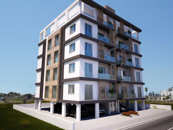 نمای بیرونی ساختمان آپارتمانی Isatis 2 Famagusta (رندر)
