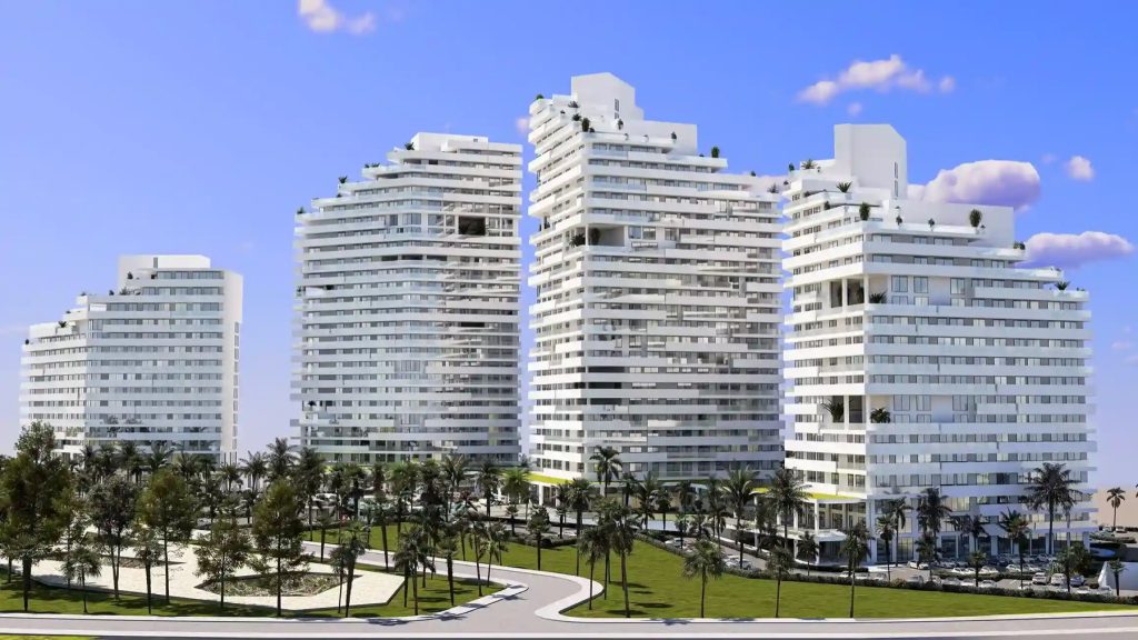 Querencia Iskele exterior render, Döveç Group, Long Beach