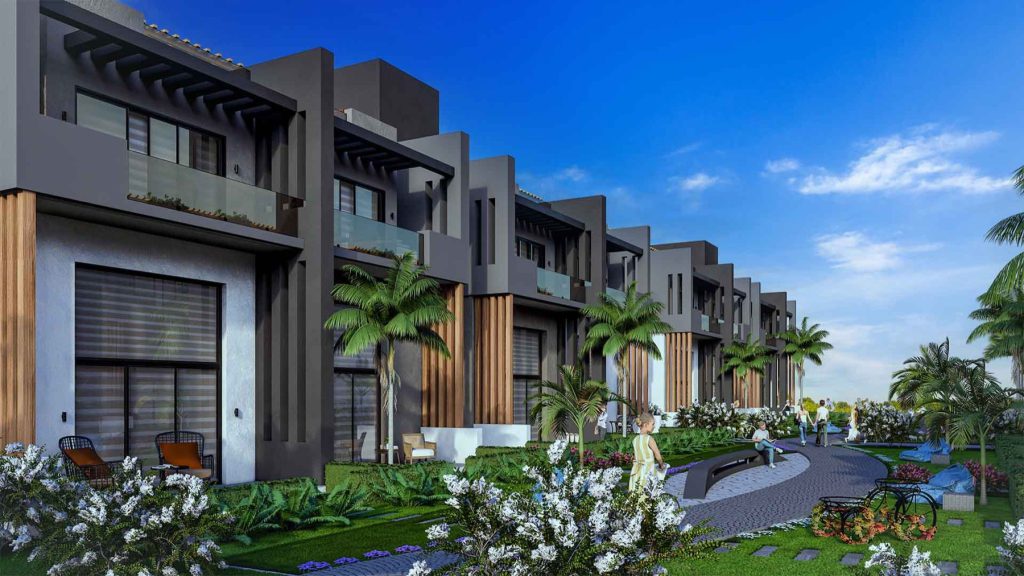 Sky Diora Erenkoy building exterior render