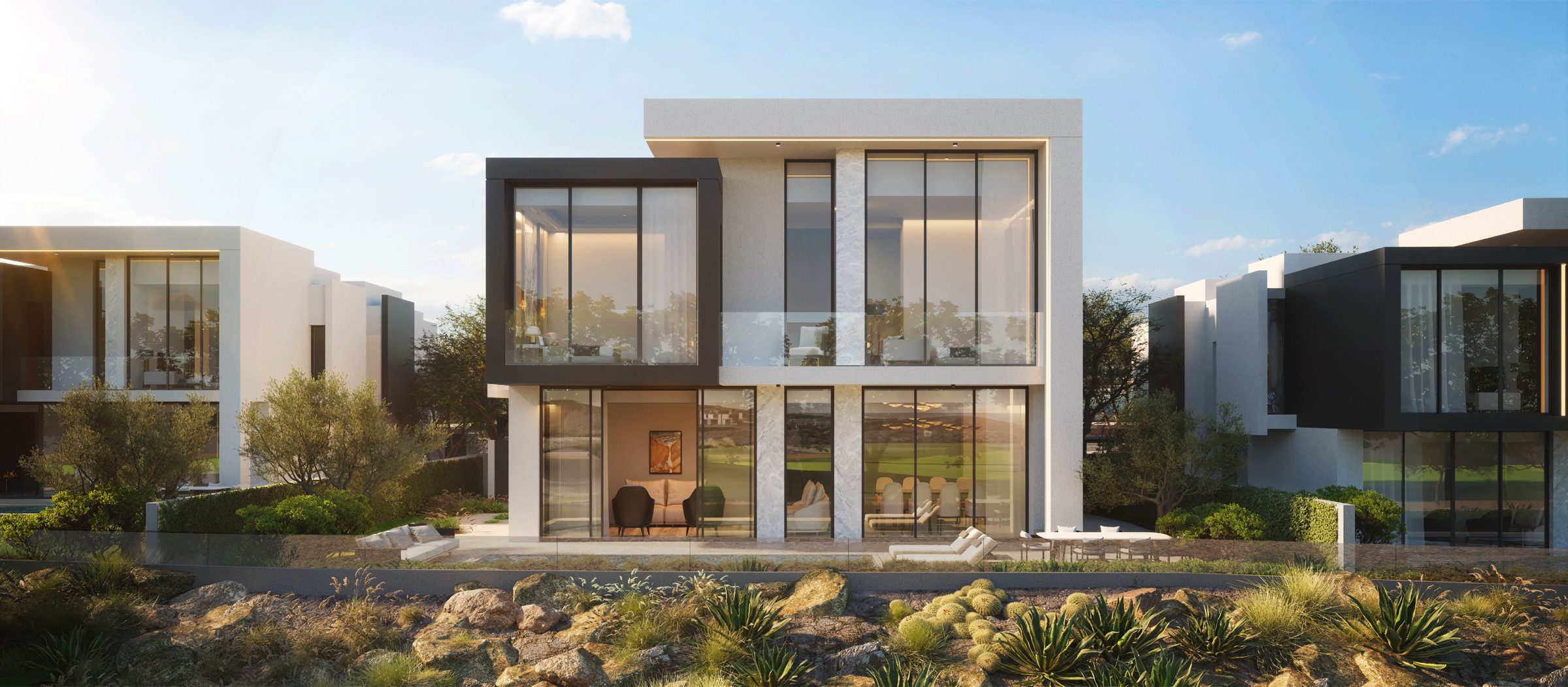 Trump Golf Villas at AIDA Oman: villa exterior (render)